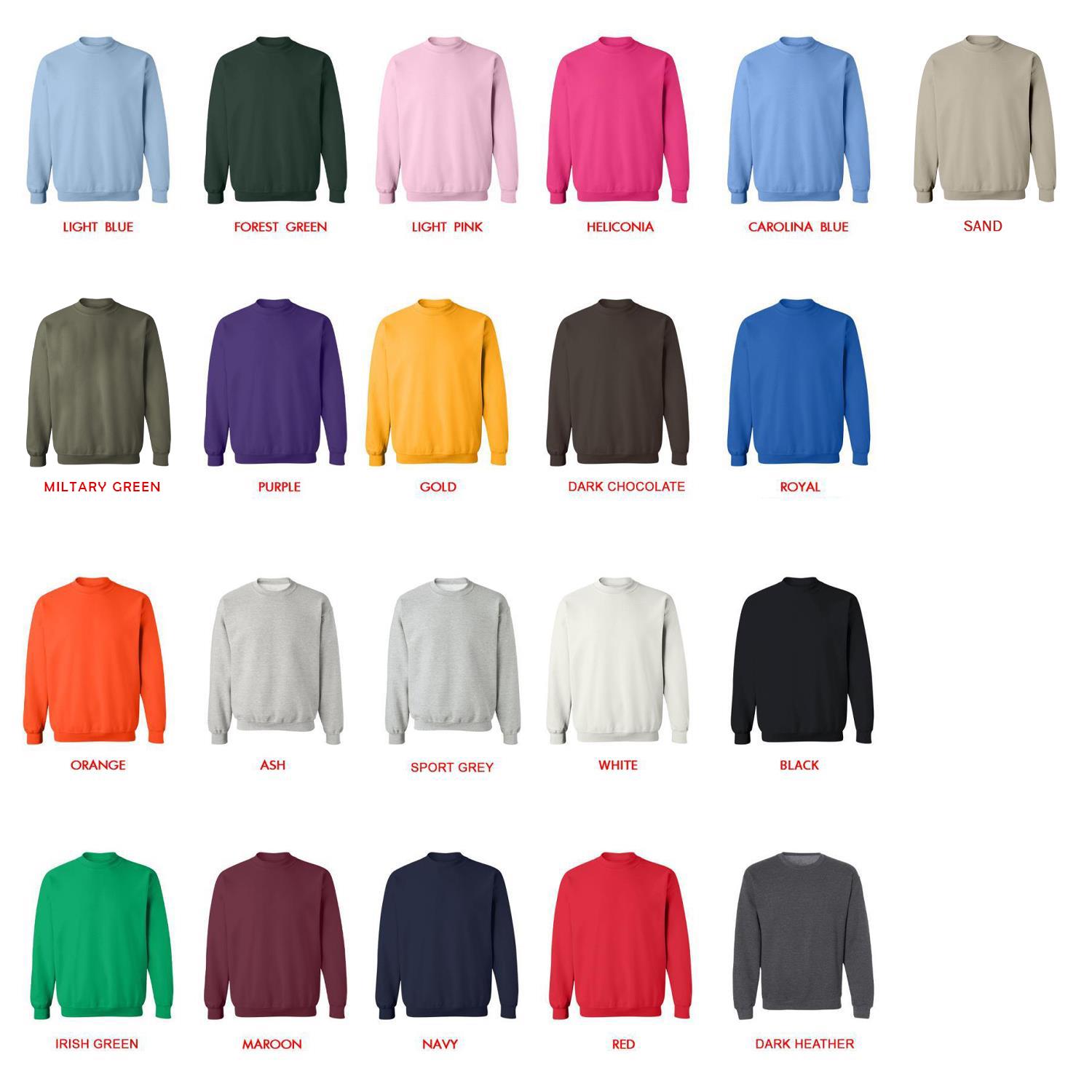 sweatshirt color chart - Night in the Woods Store