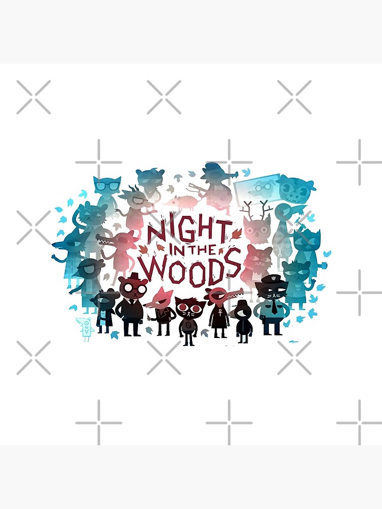 Best Selling Night In The Woods Colorfull Throw Pillow - Image 2
