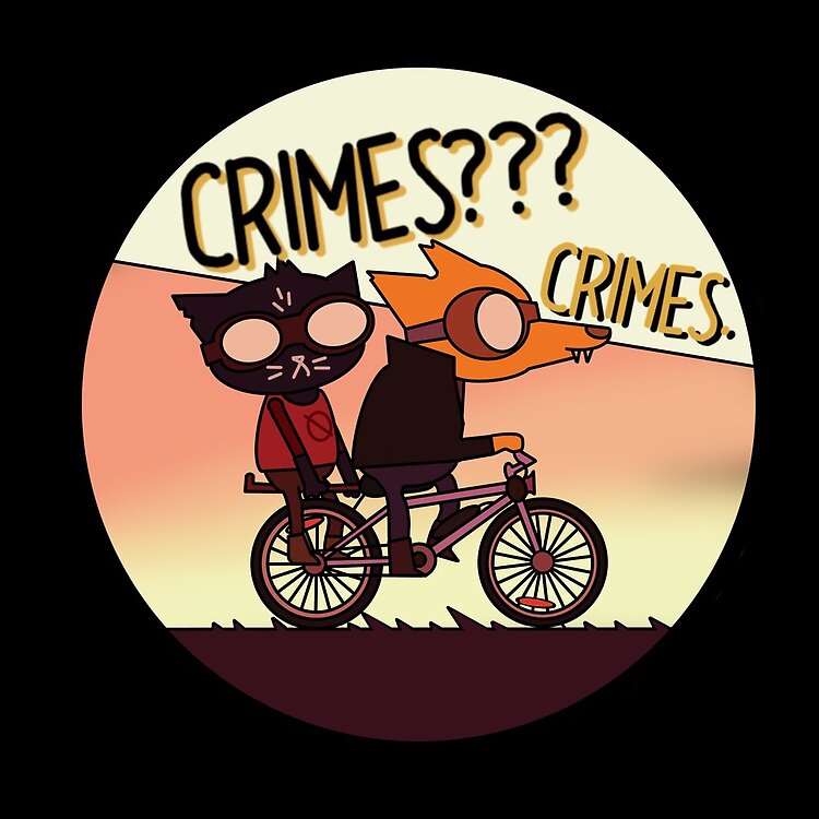 Night In The Woods Gregg And Mae Crimes Tote Bag - Image 2