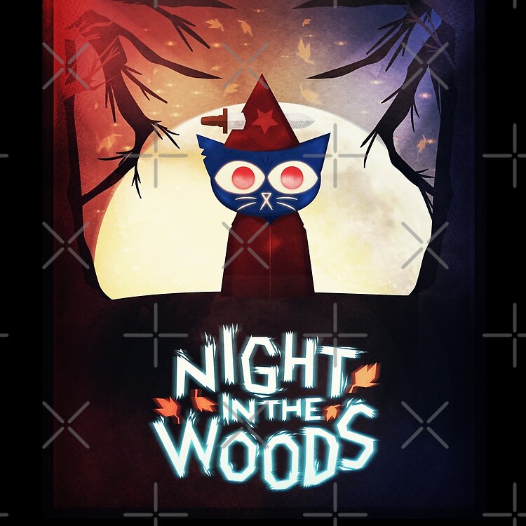 Night Woods Mae Vintage Design Tote Bag - Image 2