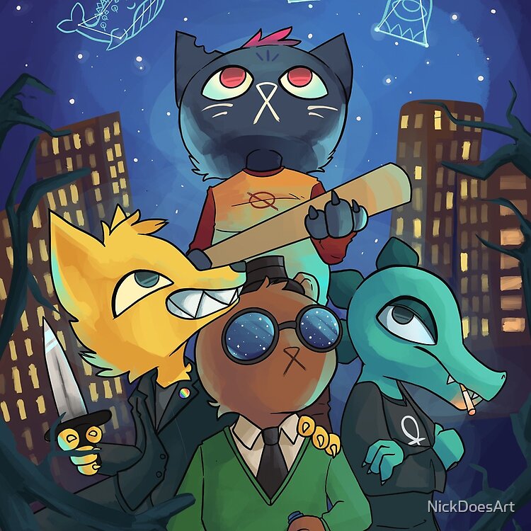 Night In The Woods The Constellations Tote Bag - Image 2