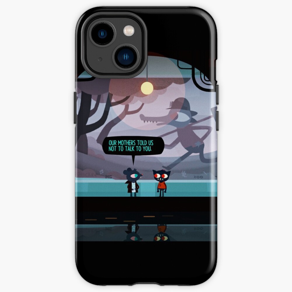 Night In The Woods Mae And Bea Tunnel Iphone Case