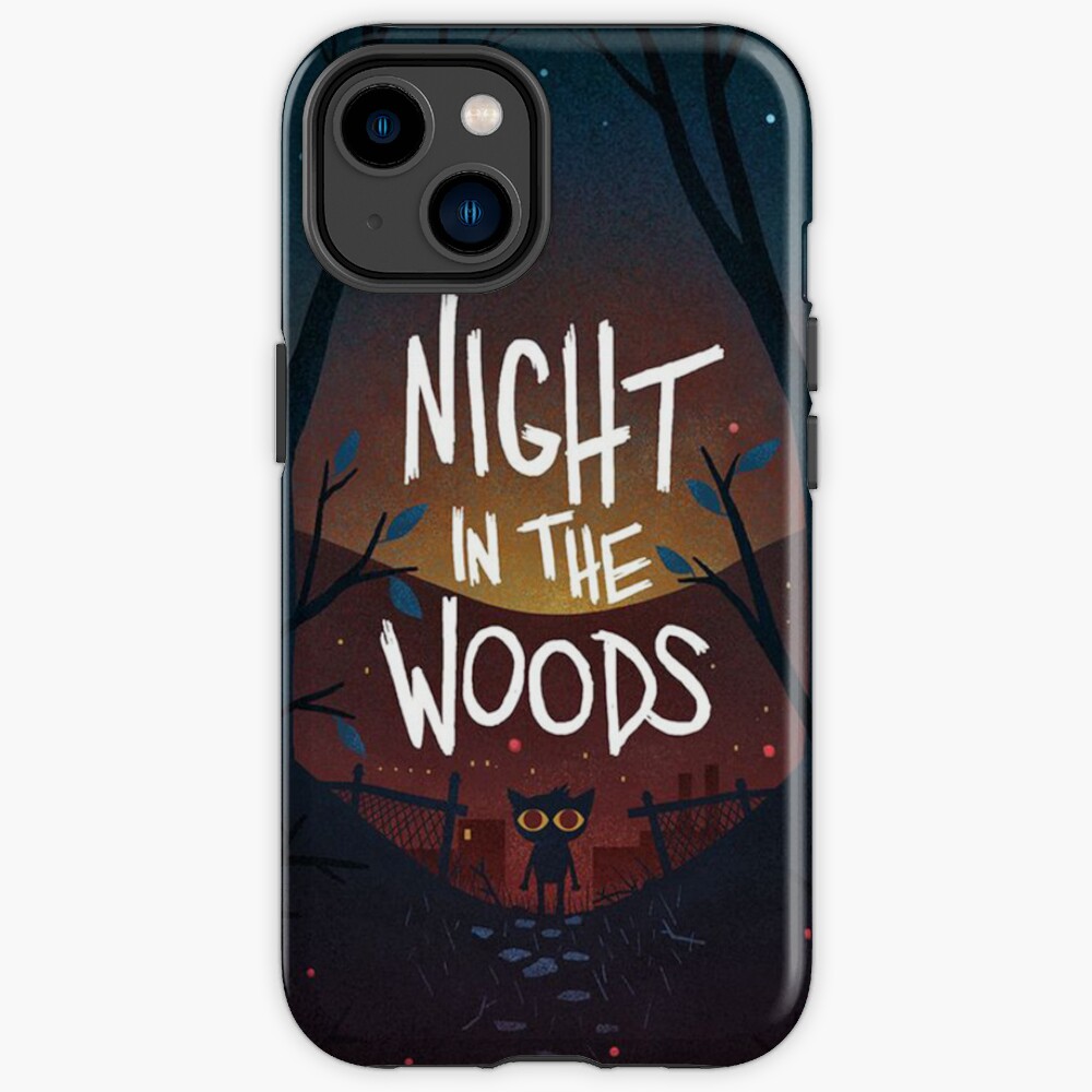 Video Game Scary Night In The Woods Retro Iphone Case