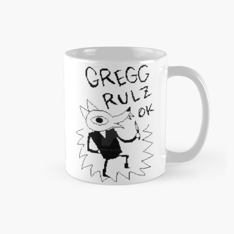 Greggs Night in the Woods Bassic Design Mug