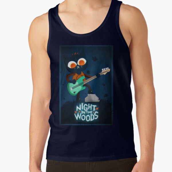 Night In The Woods Mae Play That Bass Tank Top - Image 5