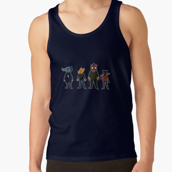 Night In The Woods Stickers Tank Top - Image 5