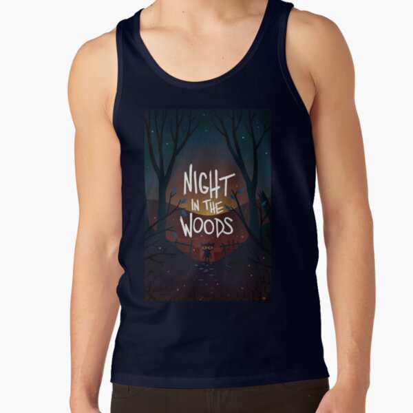 Hot Game Scary Night In The Woods Tank Top - Image 5