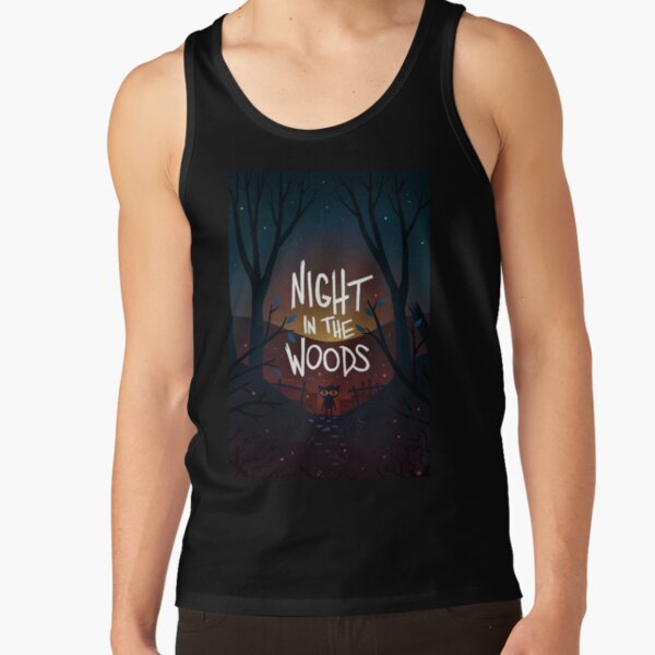 Hot Game Scary Night In The Woods Tank Top