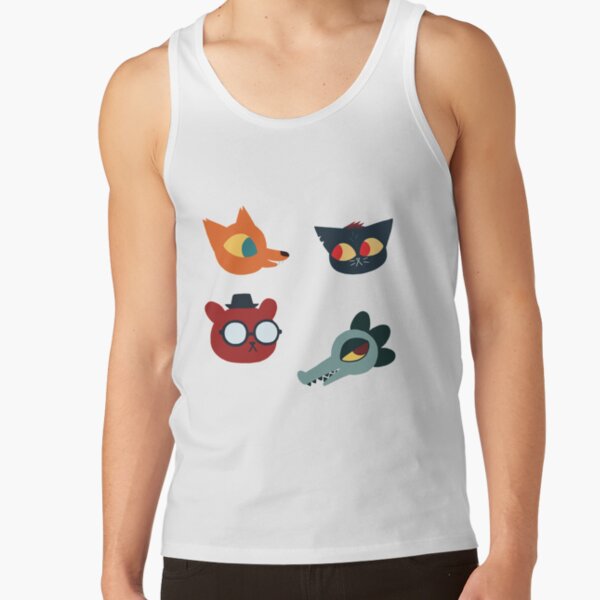 Night In The Woods Main Characters Tank Top
