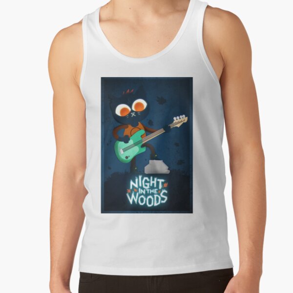 Night In The Woods Mae Play That Bass Tank Top - Image 2