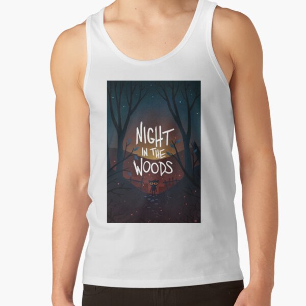 Hot Game Scary Night In The Woods Tank Top - Image 2