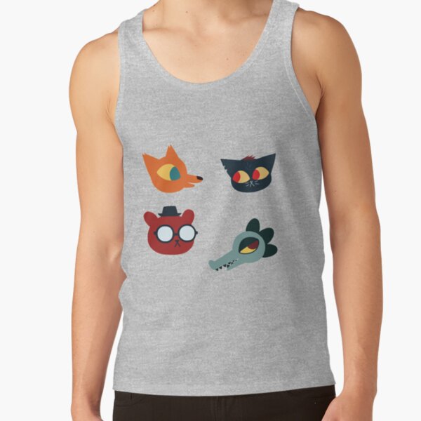 Night In The Woods Main Characters Tank Top - Image 3