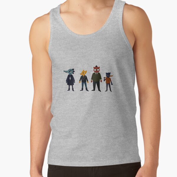 Night In The Woods Stickers Tank Top - Image 3
