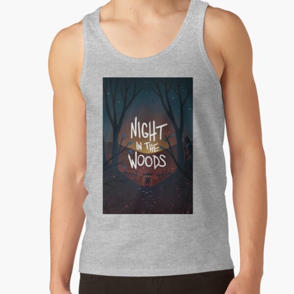 Hot Game Scary Night In The Woods Tank Top - Image 3