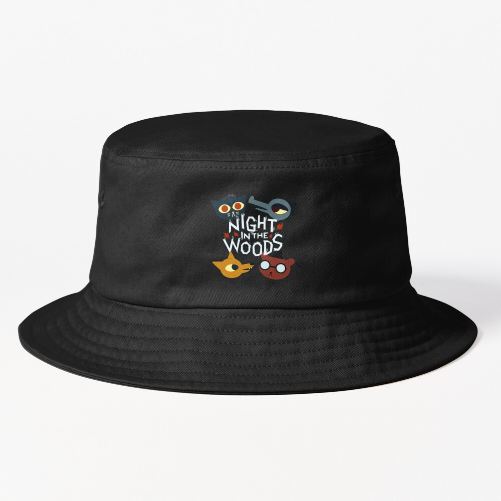 Night In The Woods Characters Bucket Hat