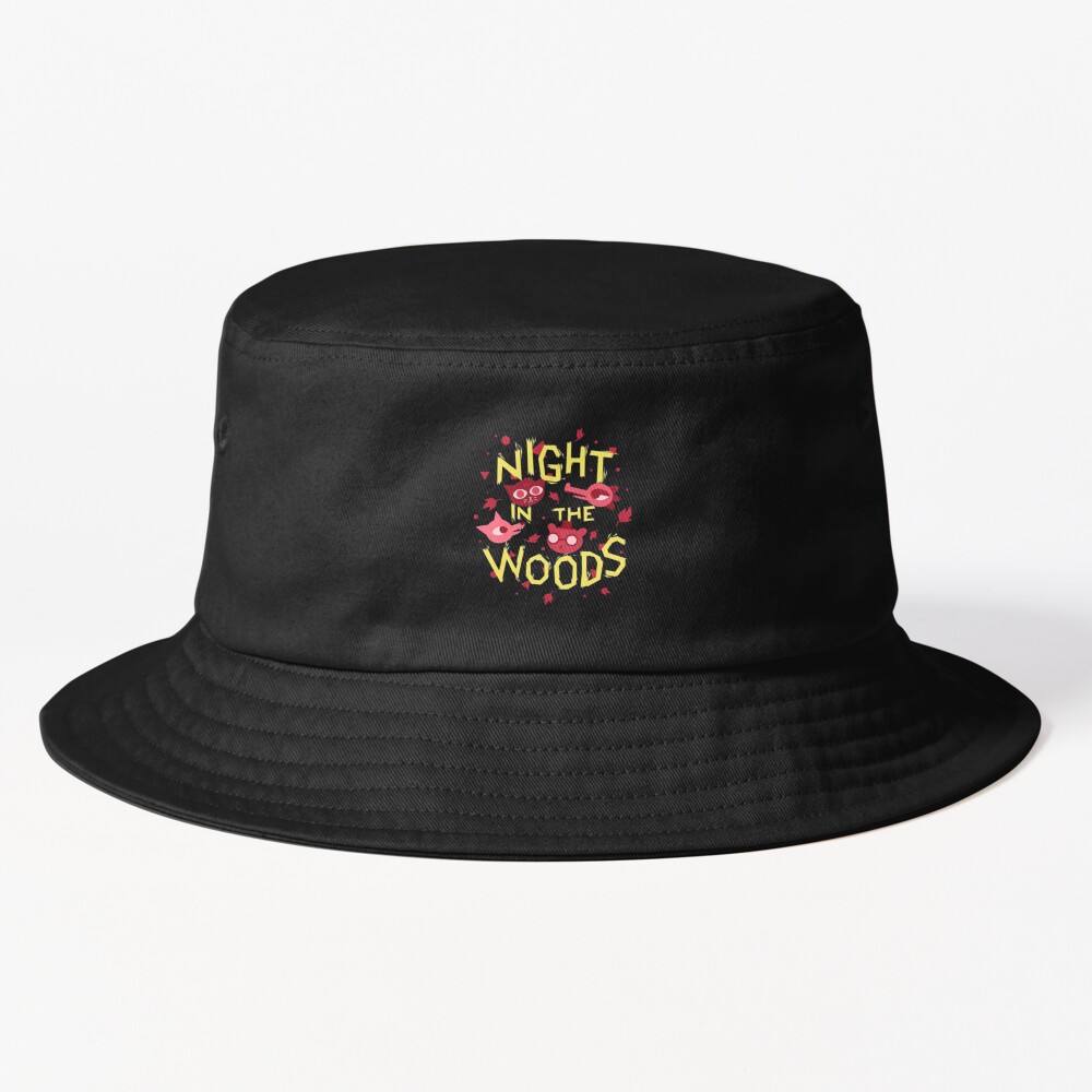 Night In The Woods Logo Classic Design Bucket Hat