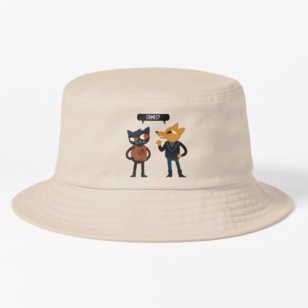 Hot Design Crimes Nights In The Woods Bucket Hat