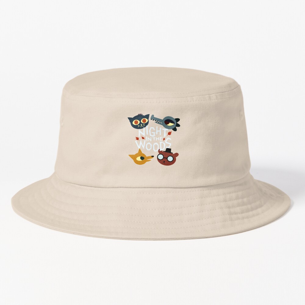 Night In The Woods Characters So Cute Bucket Hat