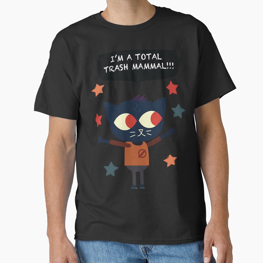 Mae Trash Mammal Night In The Woods T-shirt - Image 2
