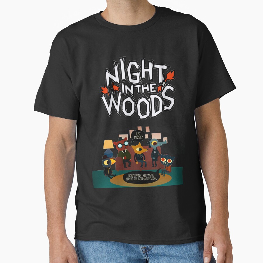 Night In The Woods Crimes Videogame T-shirt