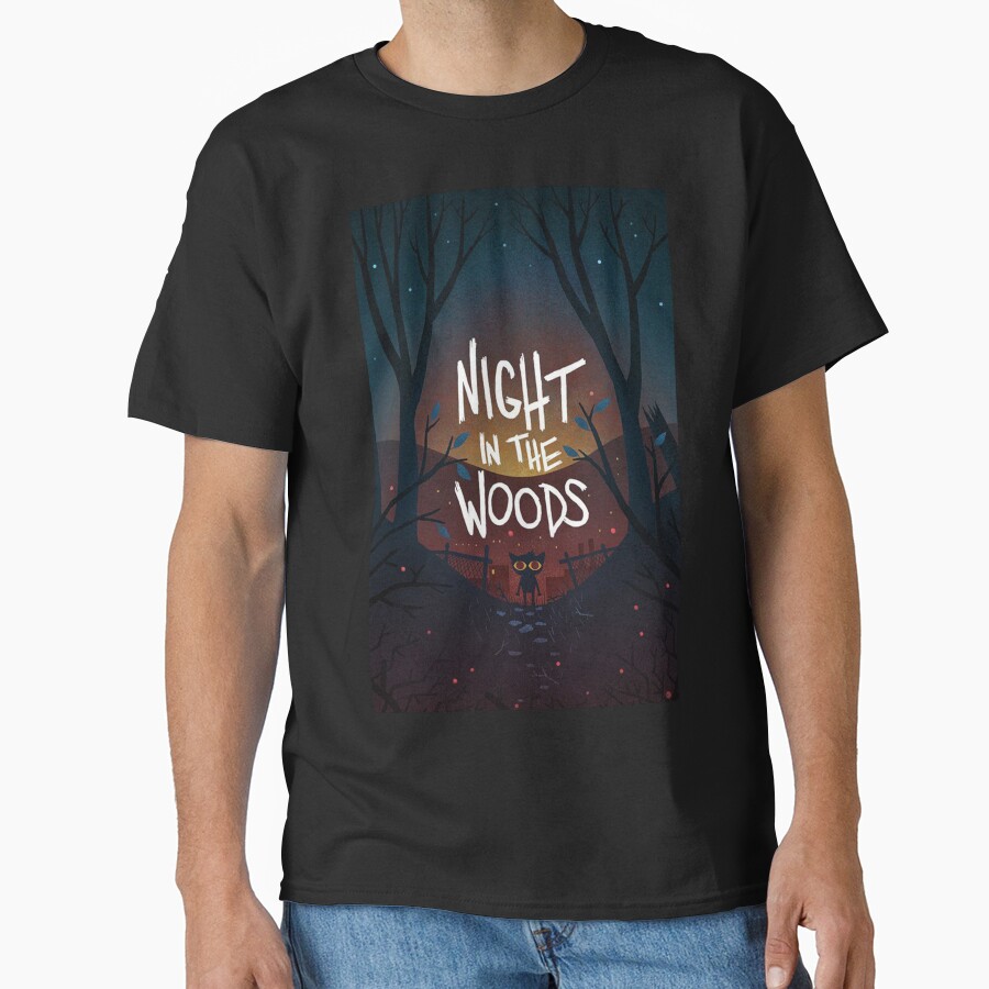 Hot Game Scary Night In The Woods T-shirt