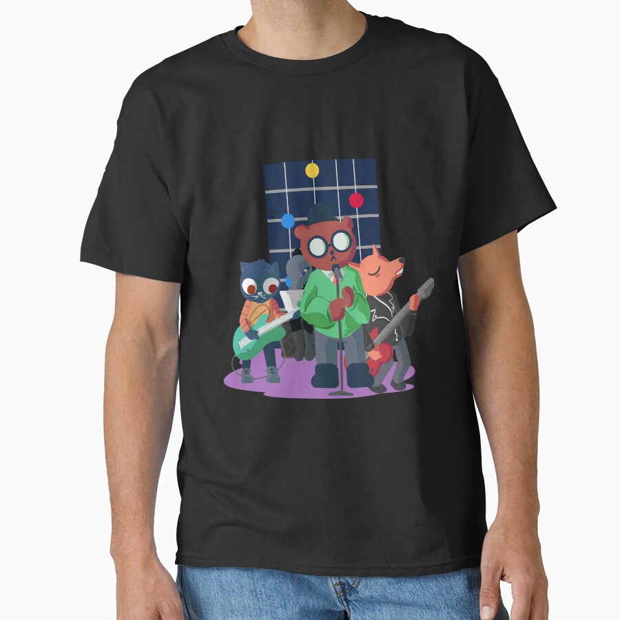 Hot Game Night In The Woods Main Characters T-shirt