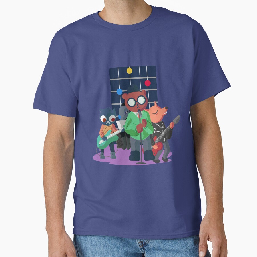 Hot Game Night In The Woods Main Characters T-shirt - Image 4