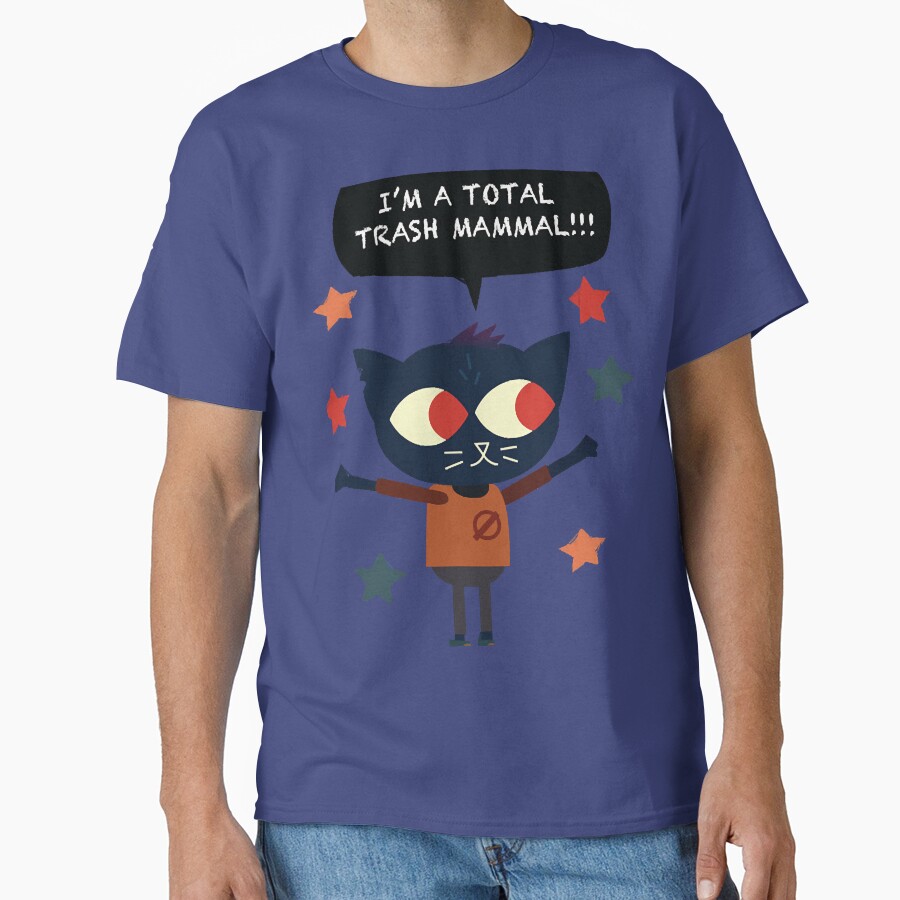Mae Trash Mammal Night In The Woods T-shirt - Image 4