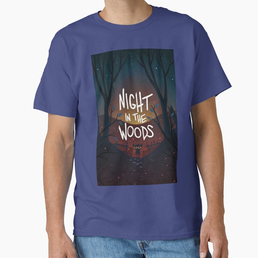 Hot Game Scary Night In The Woods T-shirt - Image 4