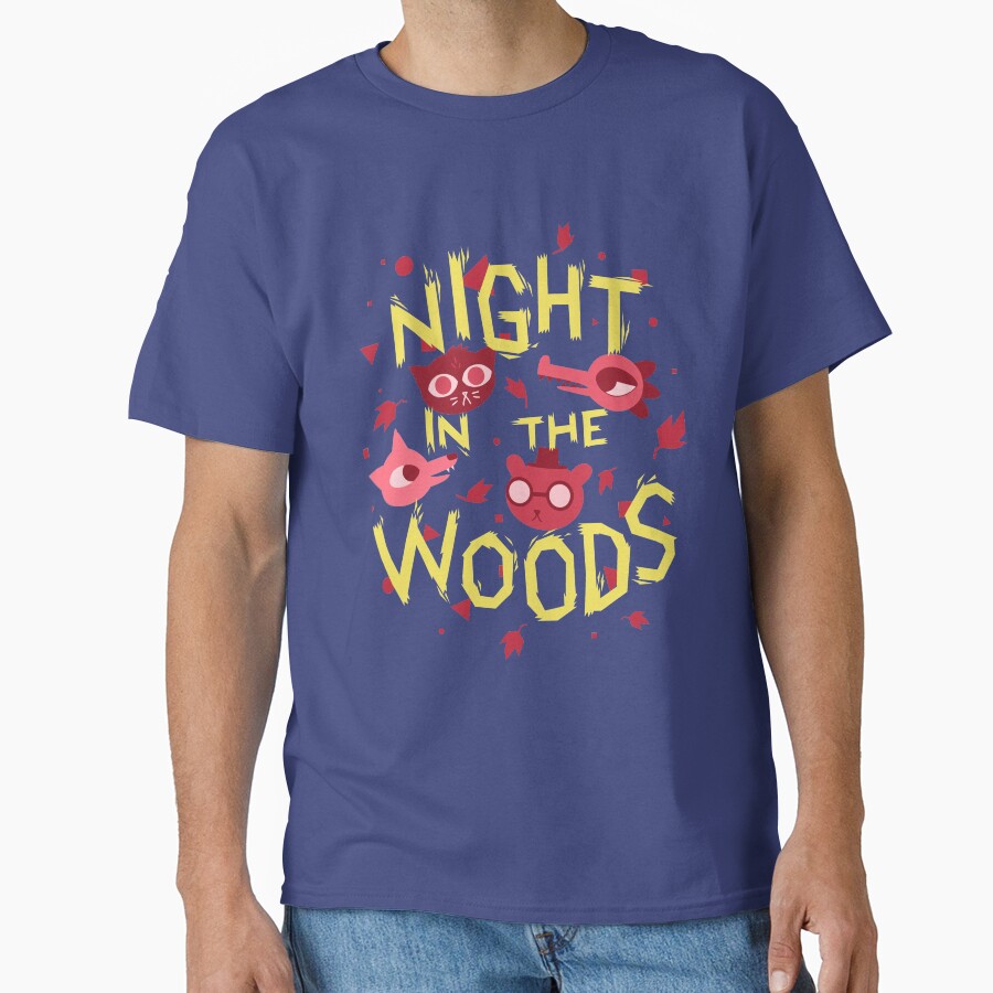 Night In The Woods All Characters Night Version T-shirt - Image 4