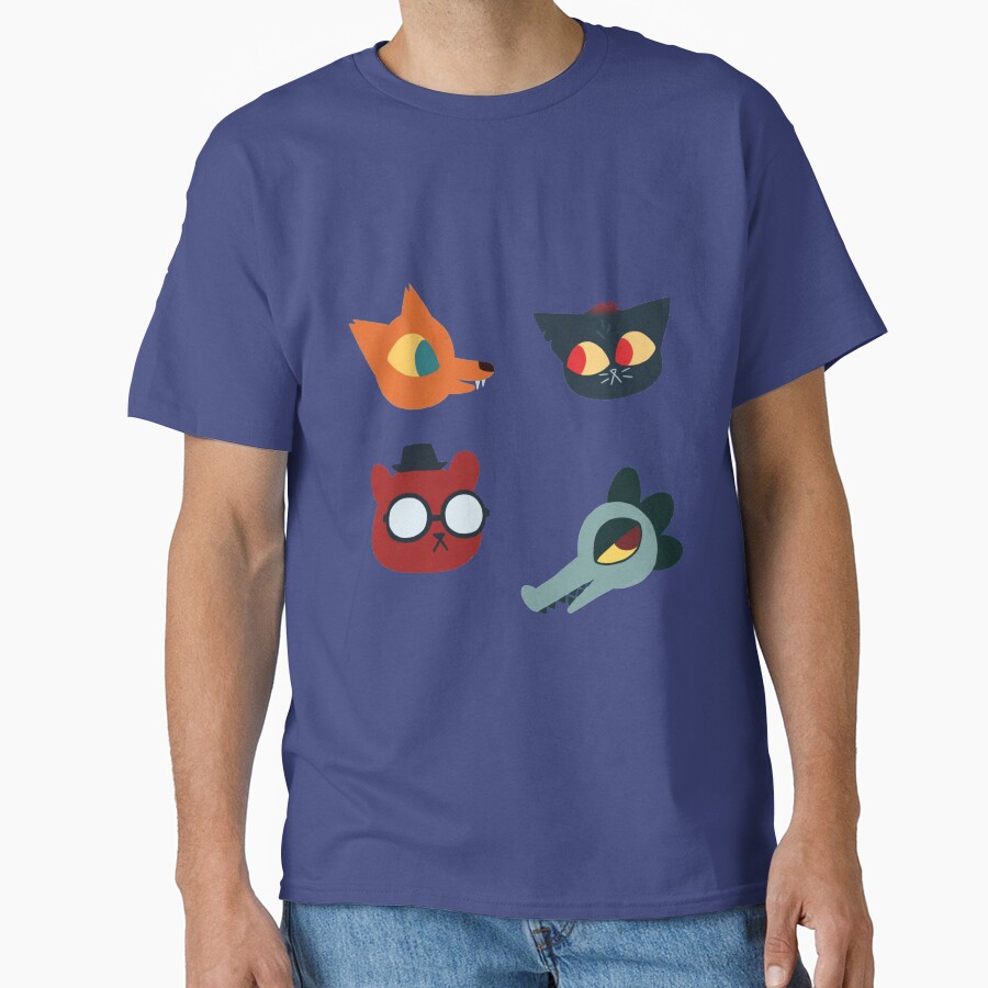 Night In The Woods Main Characters T-shirt - Image 4