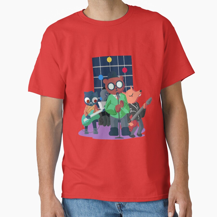 Hot Game Night In The Woods Main Characters T-shirt - Image 5