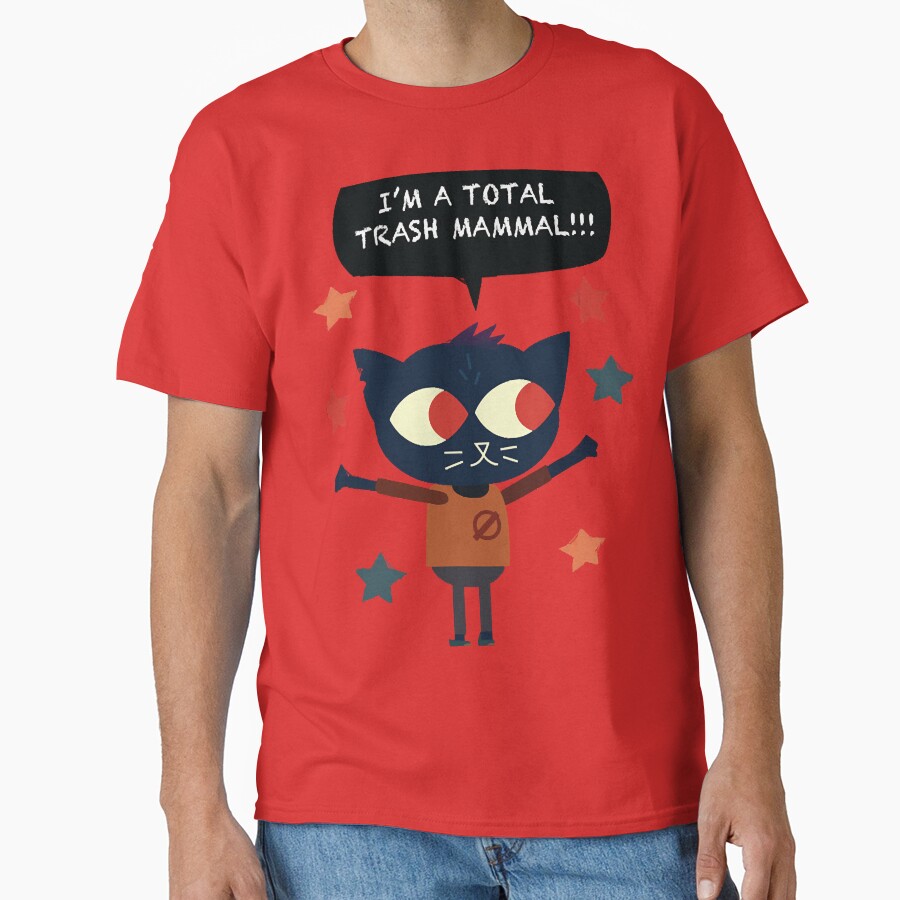 Mae Trash Mammal Night In The Woods T-shirt - Image 5