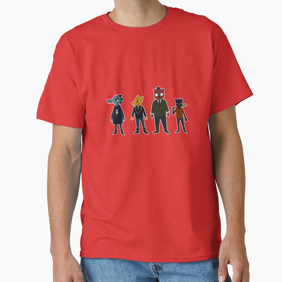 Night In The Woods Stickers T-shirt - Image 5