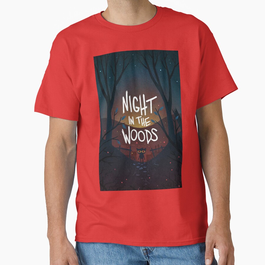 Hot Game Scary Night In The Woods T-shirt - Image 5