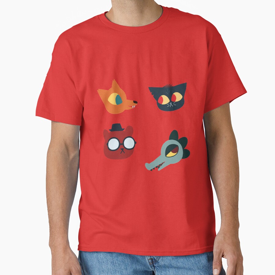 Night In The Woods Main Characters T-shirt - Image 5