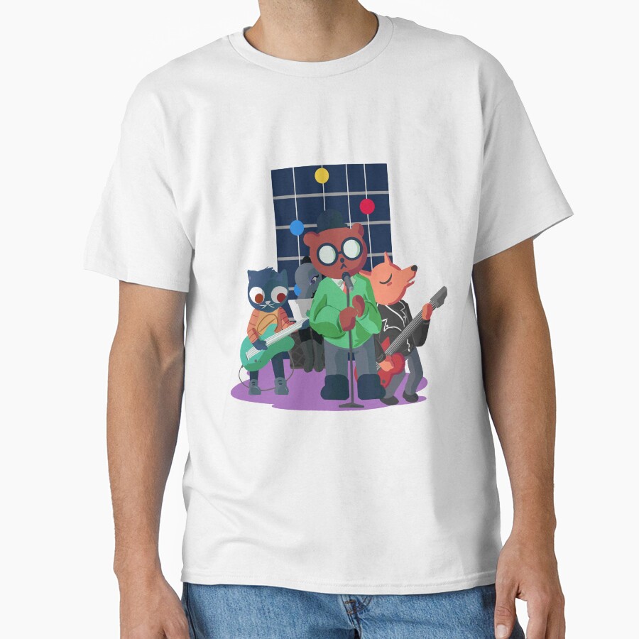 Hot Game Night In The Woods Main Characters T-shirt - Image 2