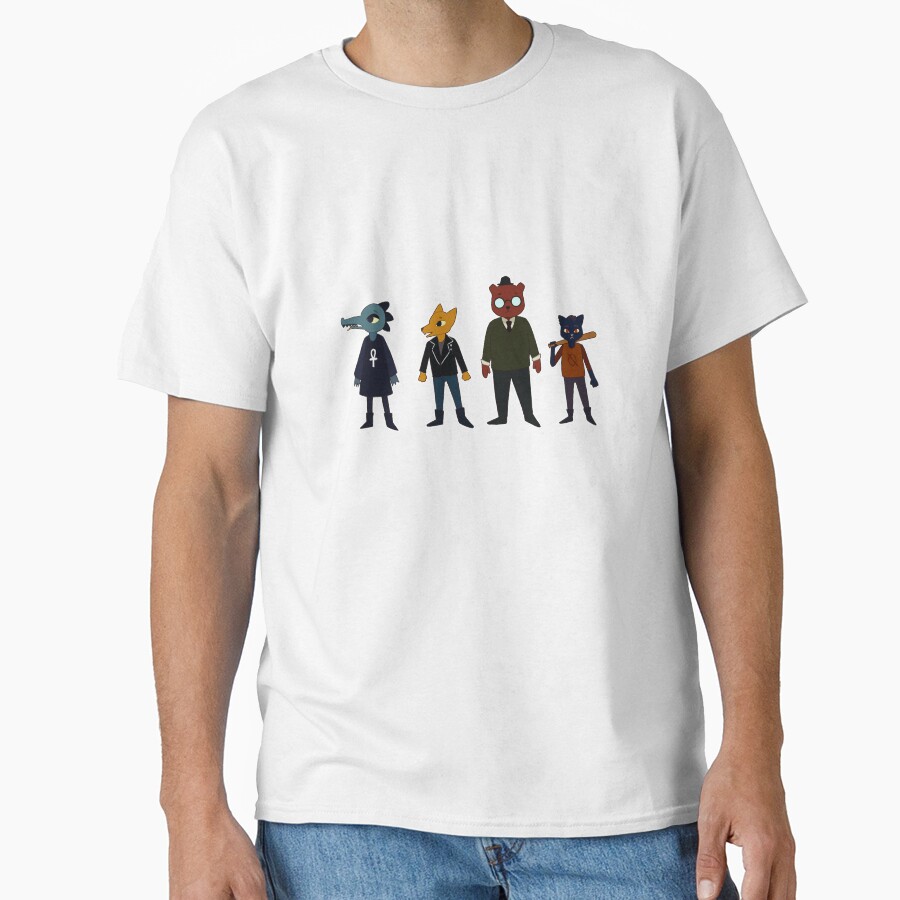 Night In The Woods Stickers T-shirt