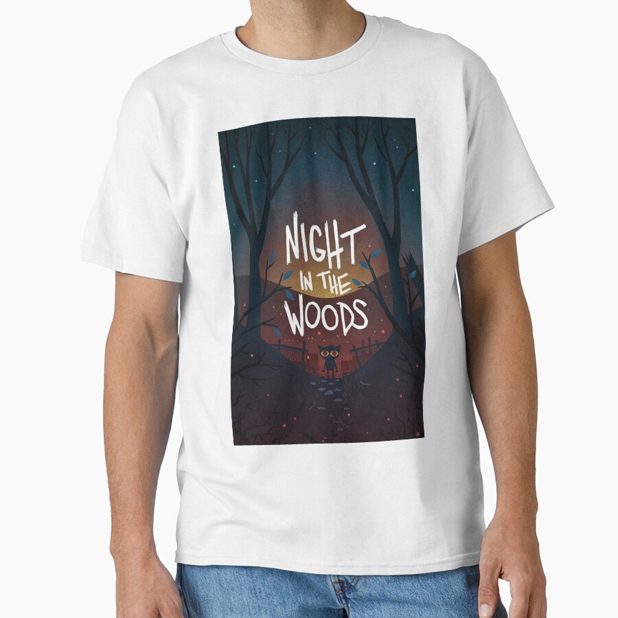Hot Game Scary Night In The Woods T-shirt - Image 2