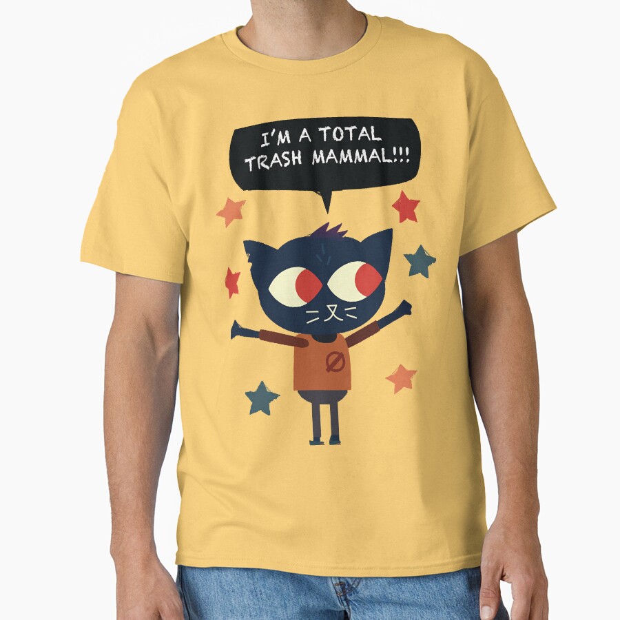 Mae Trash Mammal Night In The Woods T-shirt - Image 6