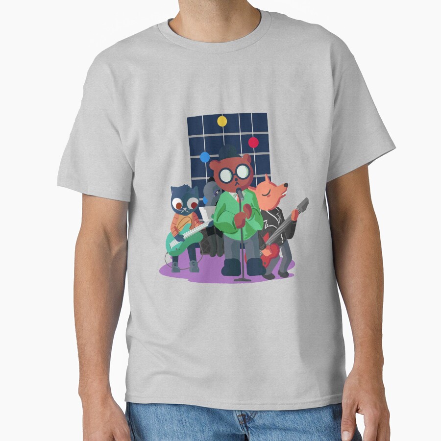 Hot Game Night In The Woods Main Characters T-shirt - Image 3