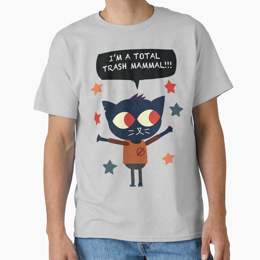 Mae Trash Mammal Night In The Woods T-shirt - Image 3
