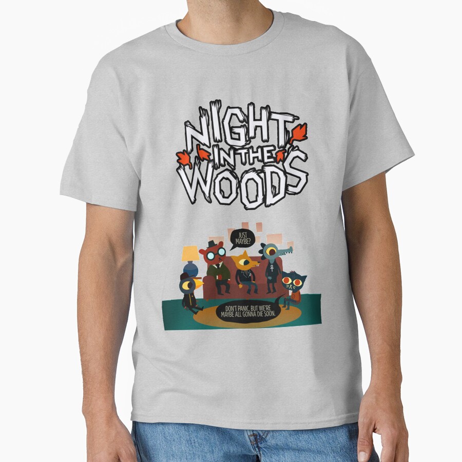 Night In The Woods Crimes Videogame T-shirt - Image 3