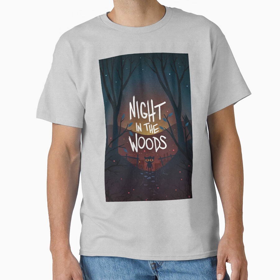 Hot Game Scary Night In The Woods T-shirt - Image 3