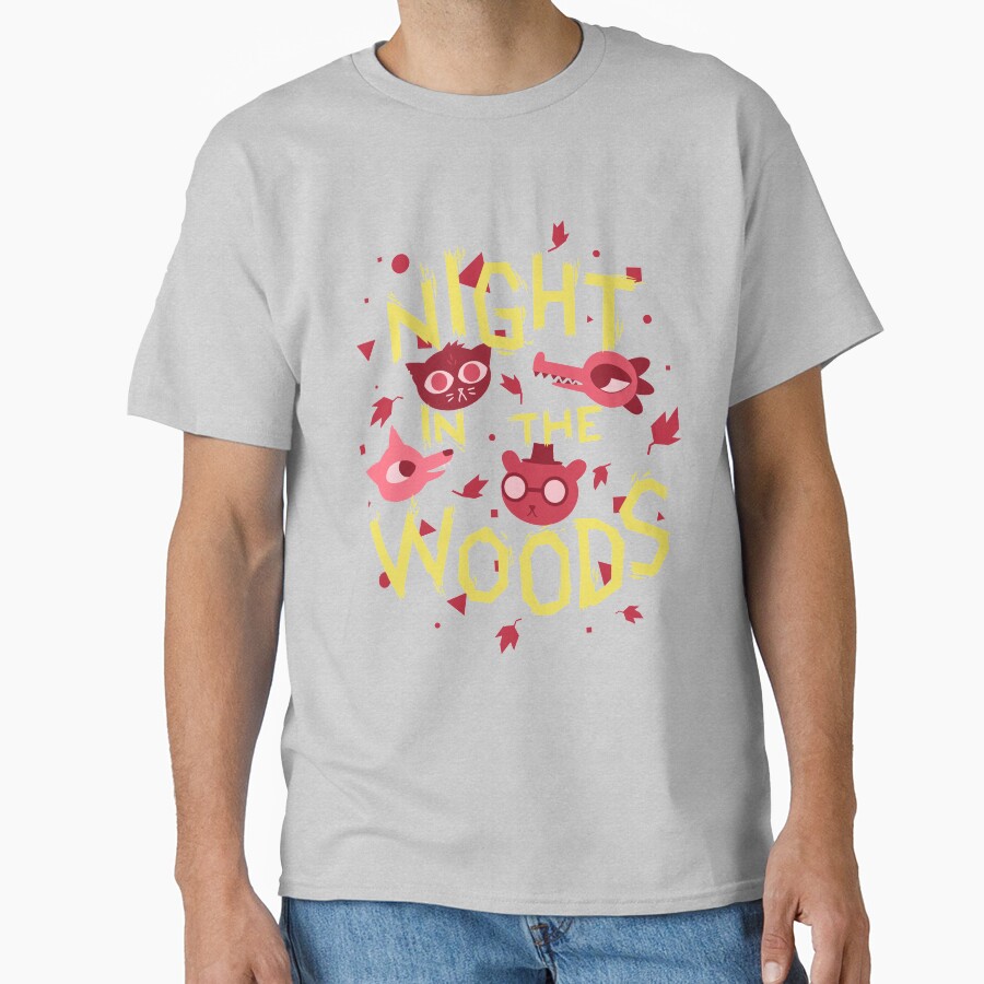 Night In The Woods All Characters Night Version T-shirt - Image 3