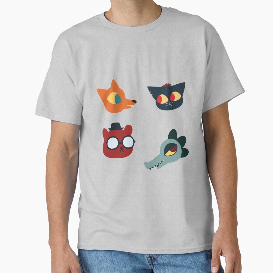 Night In The Woods Main Characters T-shirt - Image 3