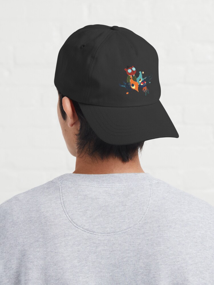 Friends Night In The Woods Hand Drawn Cap - Image 3