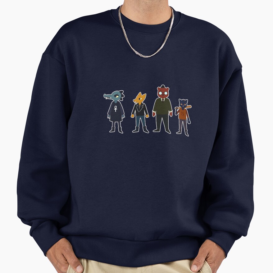 Night In The Woods Stickers Sweatshirt - Image 5