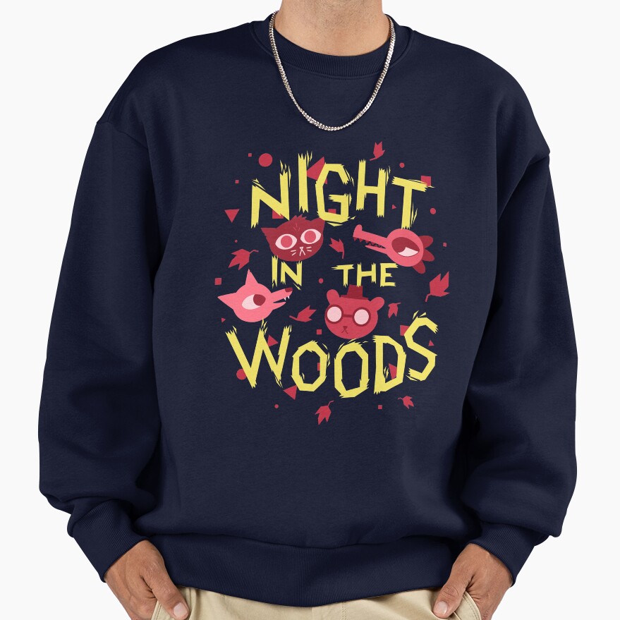 Night In The Woods All Characters Night Version Sweatshirt - Image 5