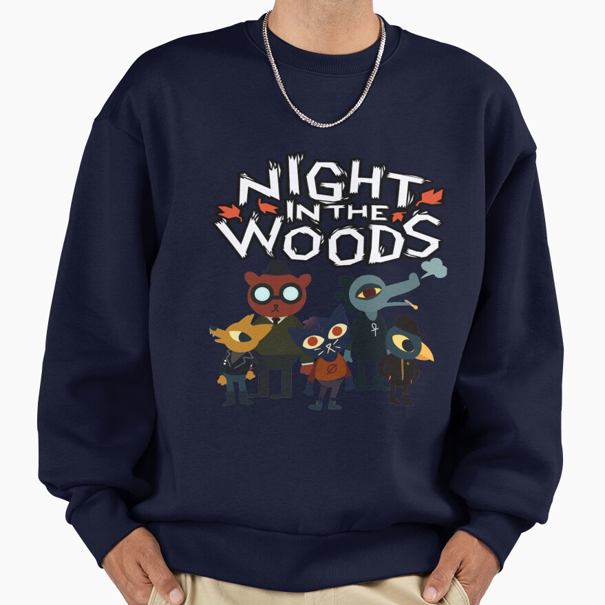Video Game Night In The Woods Characters Sweatshirt - Image 5